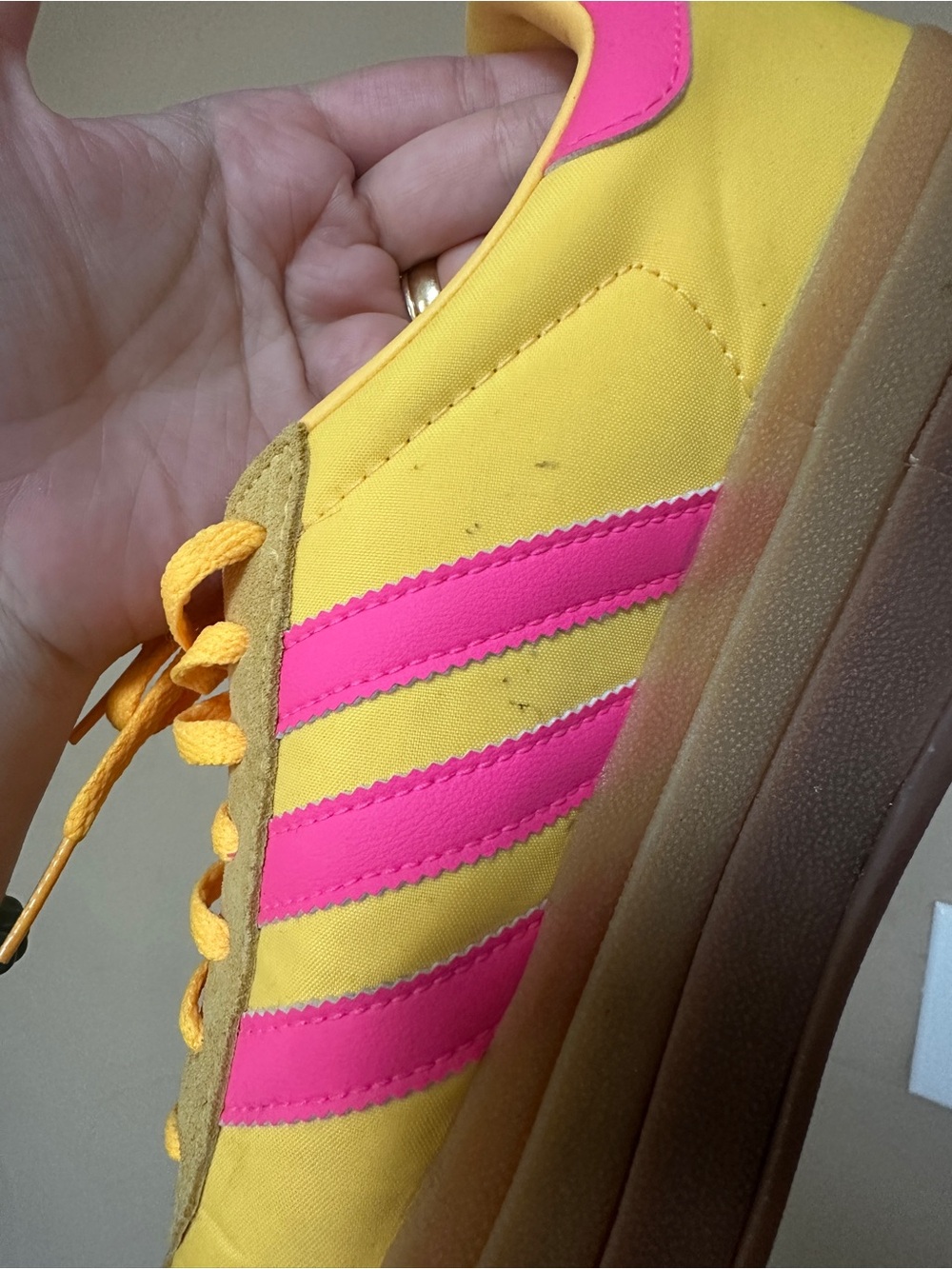 adidas Gazelle Bold "Spark Lucid Pink" sneakers - Picture 5 of 5